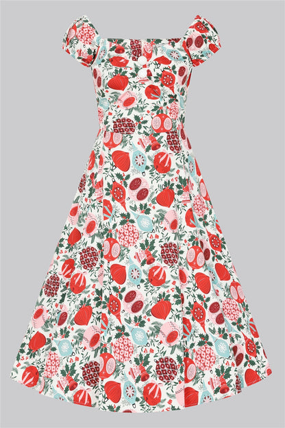 Dolores Deck The Halls Doll Dress