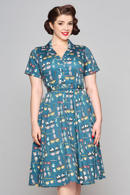 Caterina Geek Swing Dress