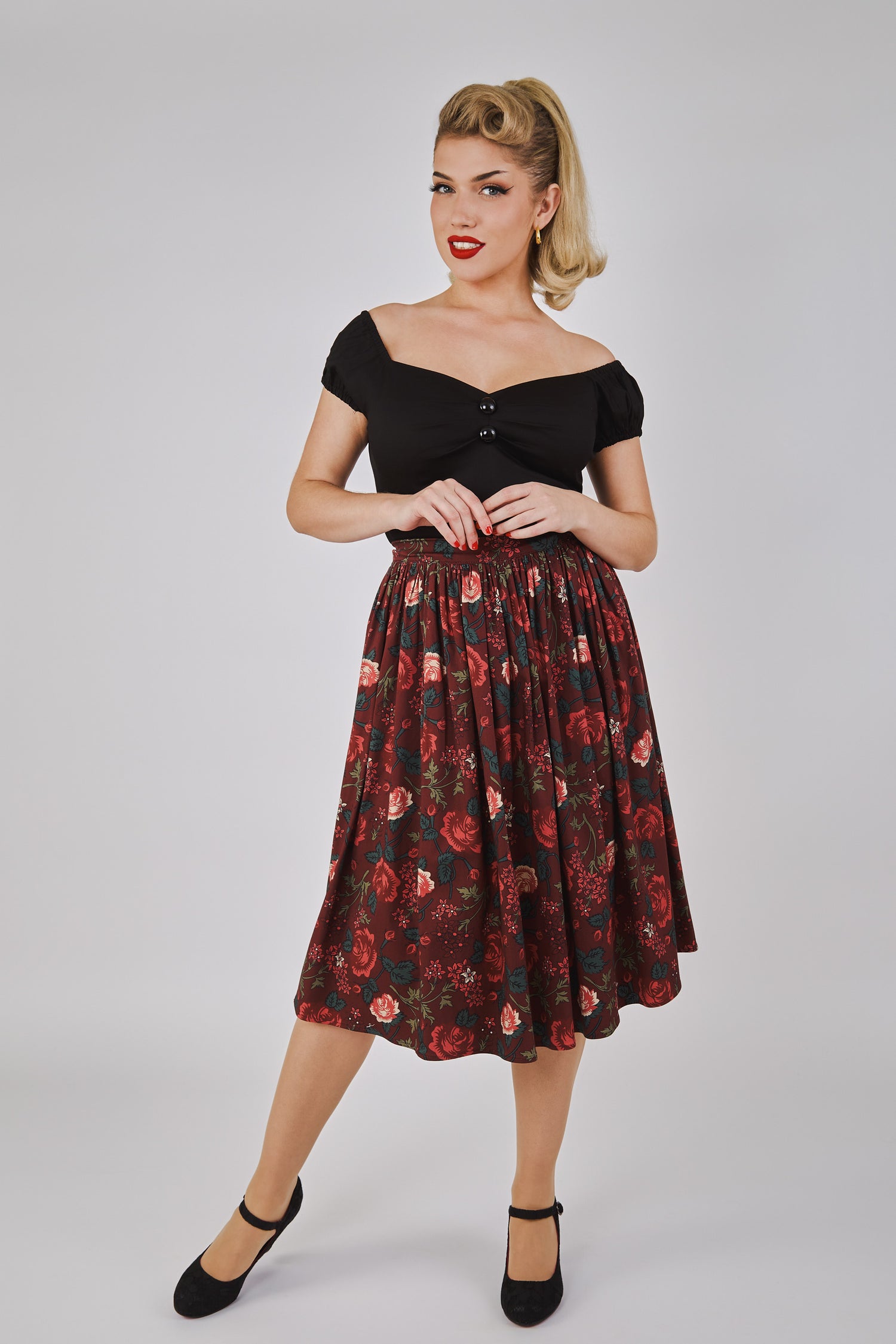 Jasmine Late Bloom Swing Skirt