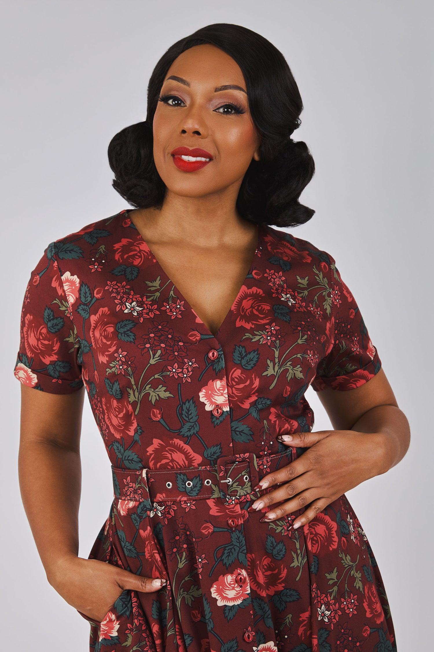Shana Late Bloom Swing Dress