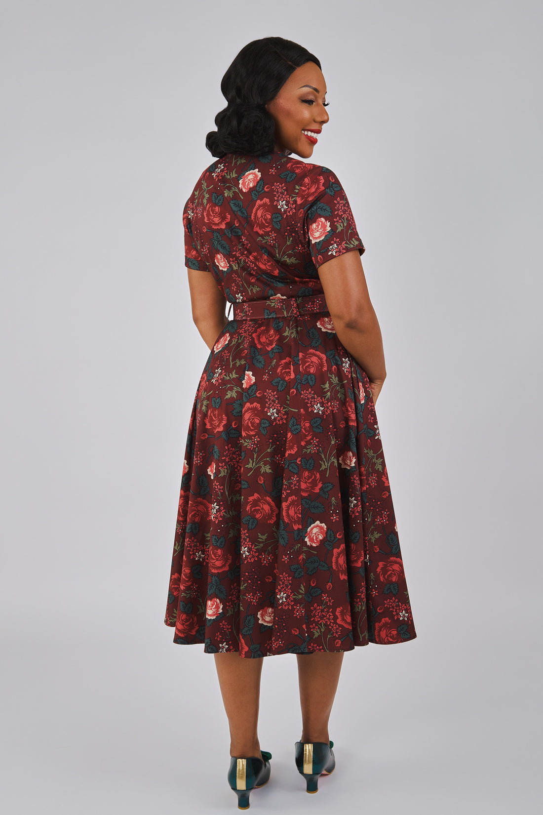 Shana Late Bloom Swing Dress