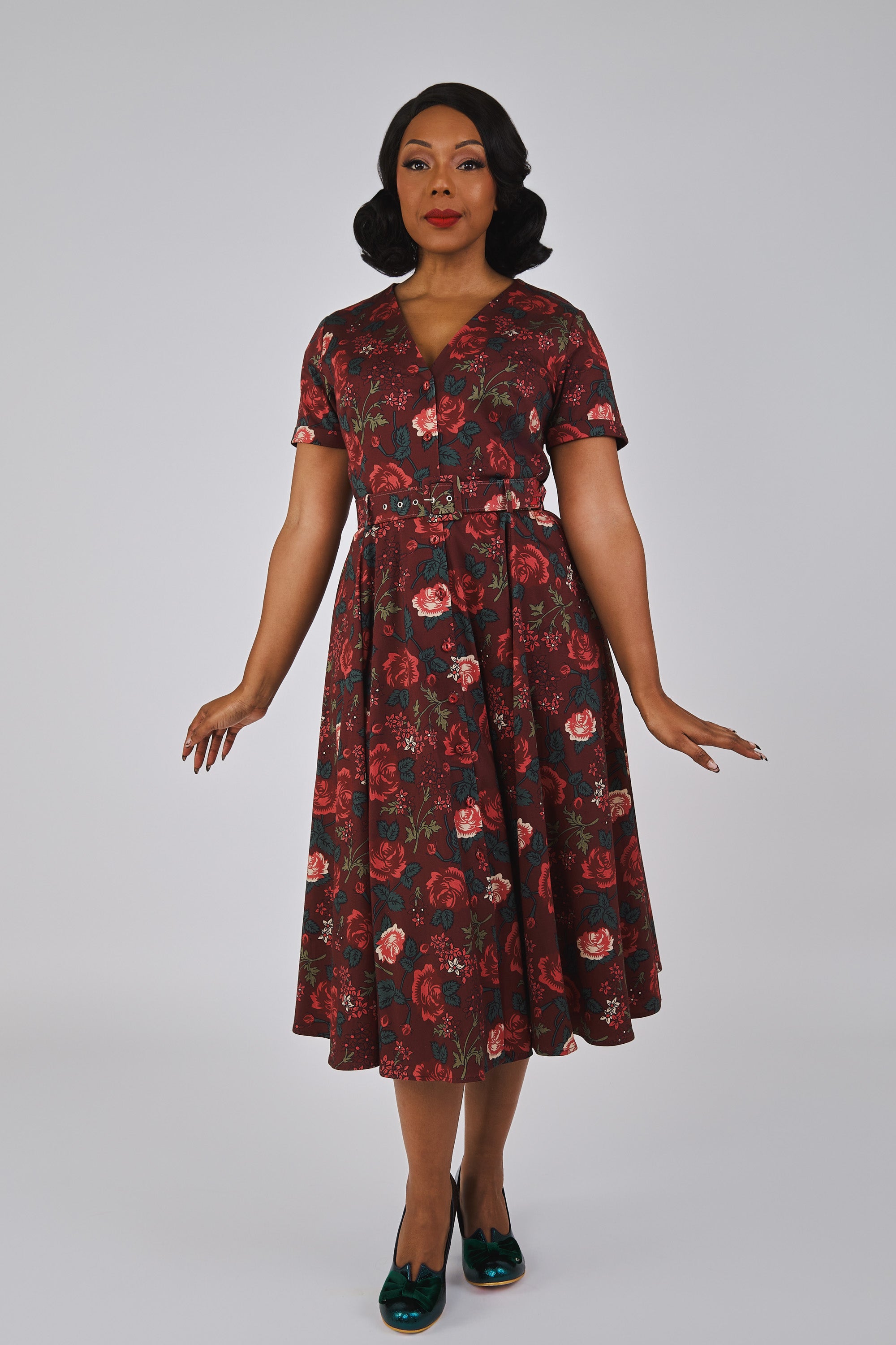 Shana Late Bloom Swing Dress