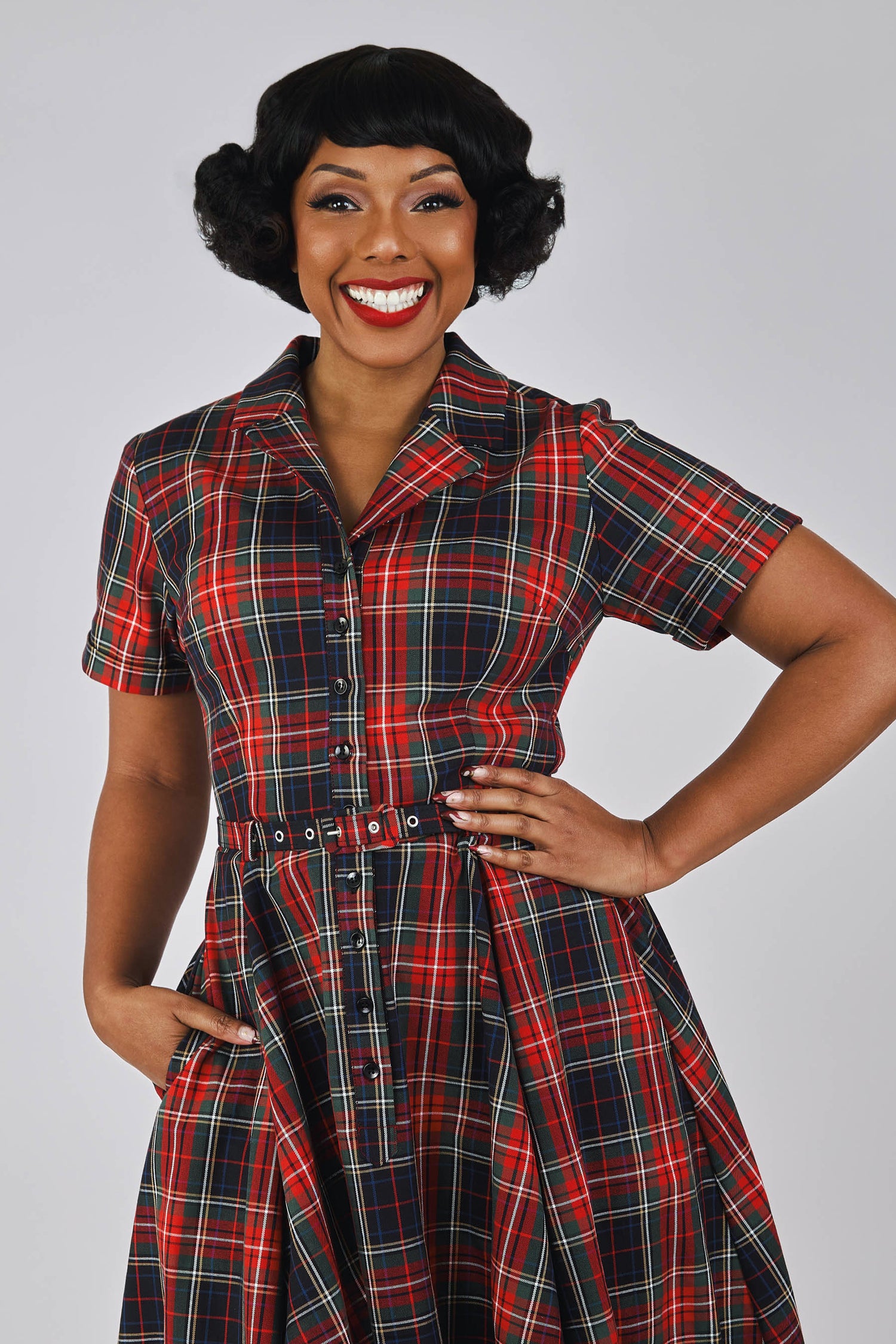 collectif shirt dress Caterina Veggie Party Swing Dress