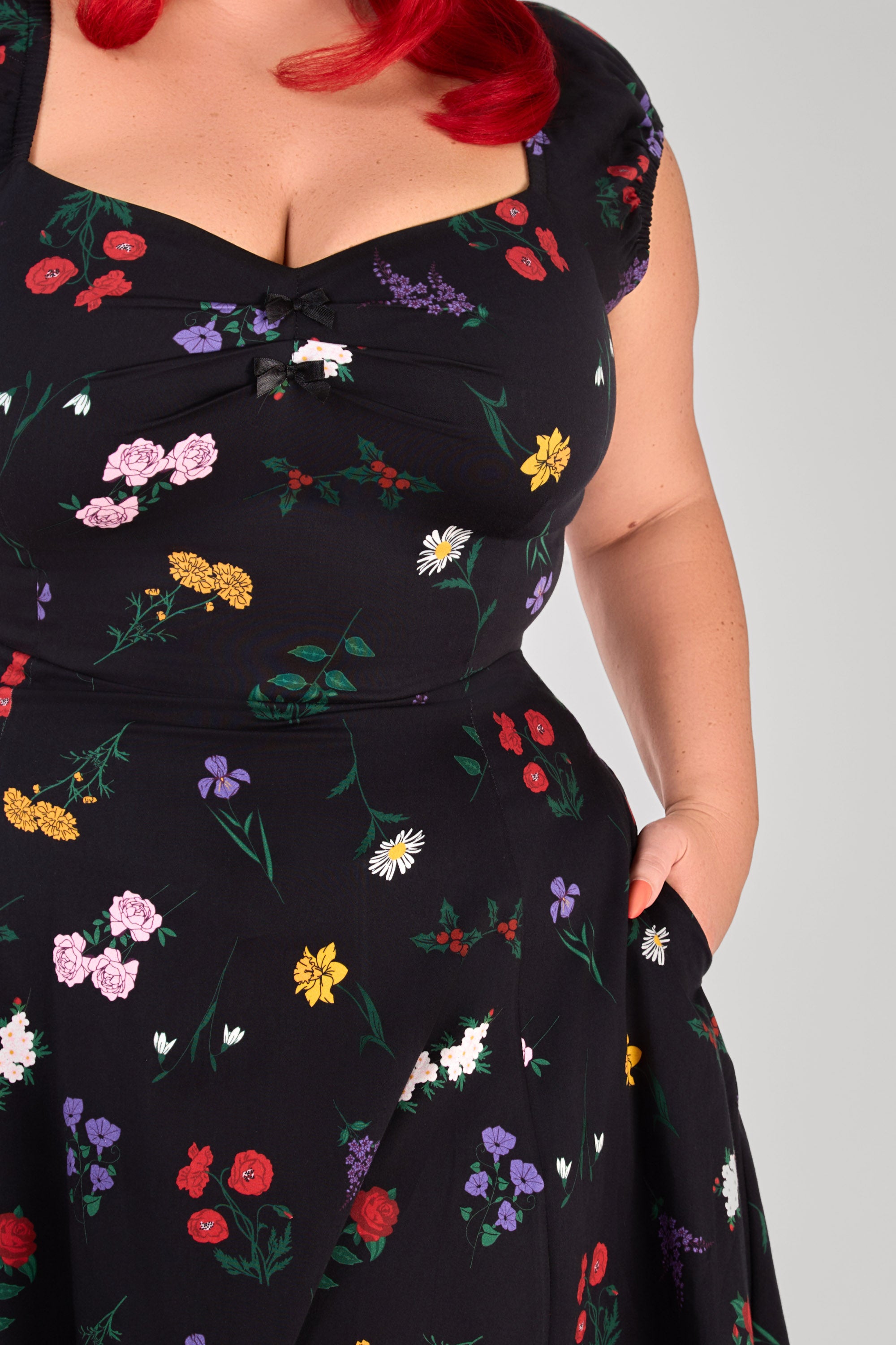 Dolores Spring Spray Mini Dress