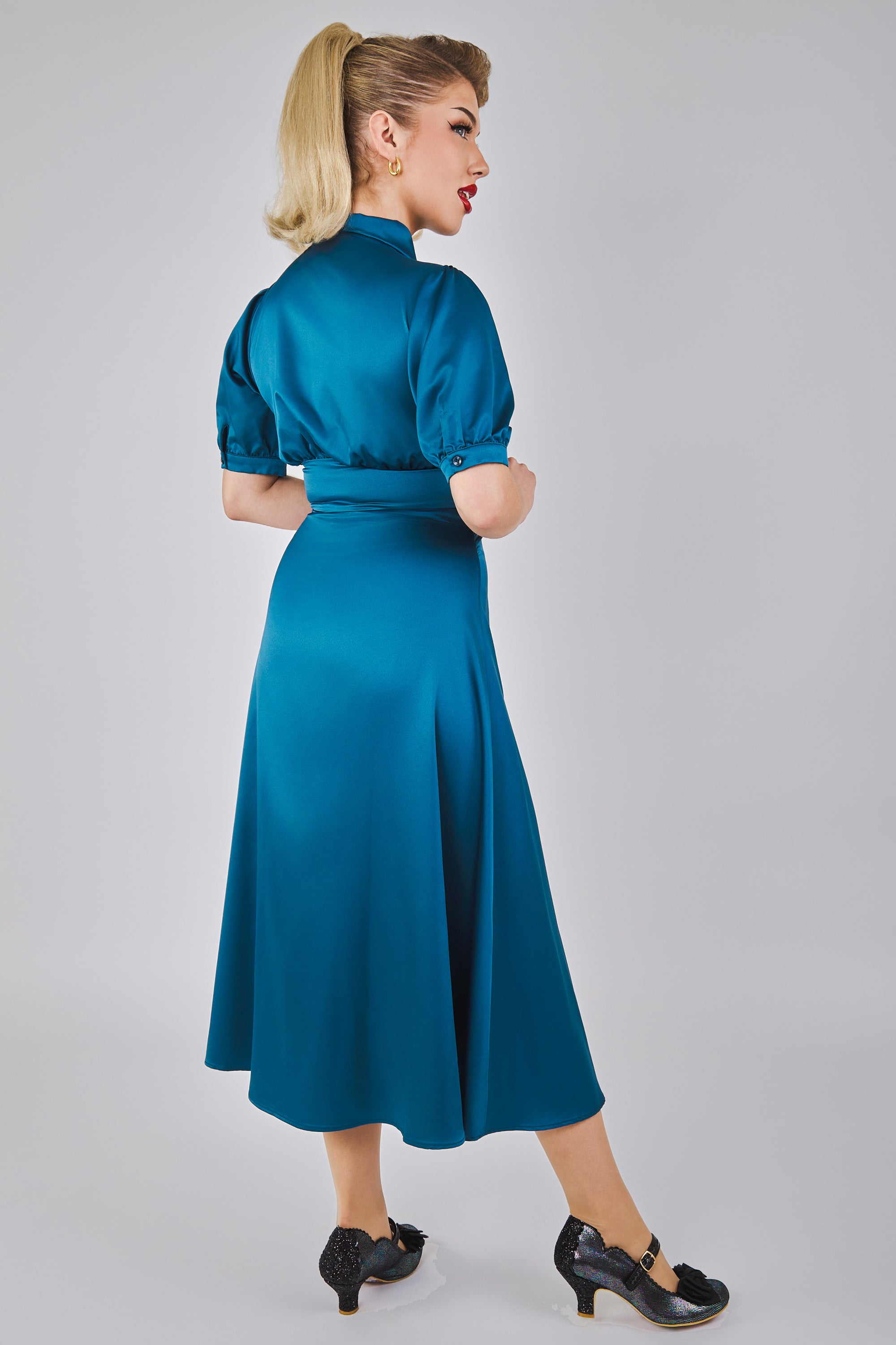 Piper Midnight Flared Dress