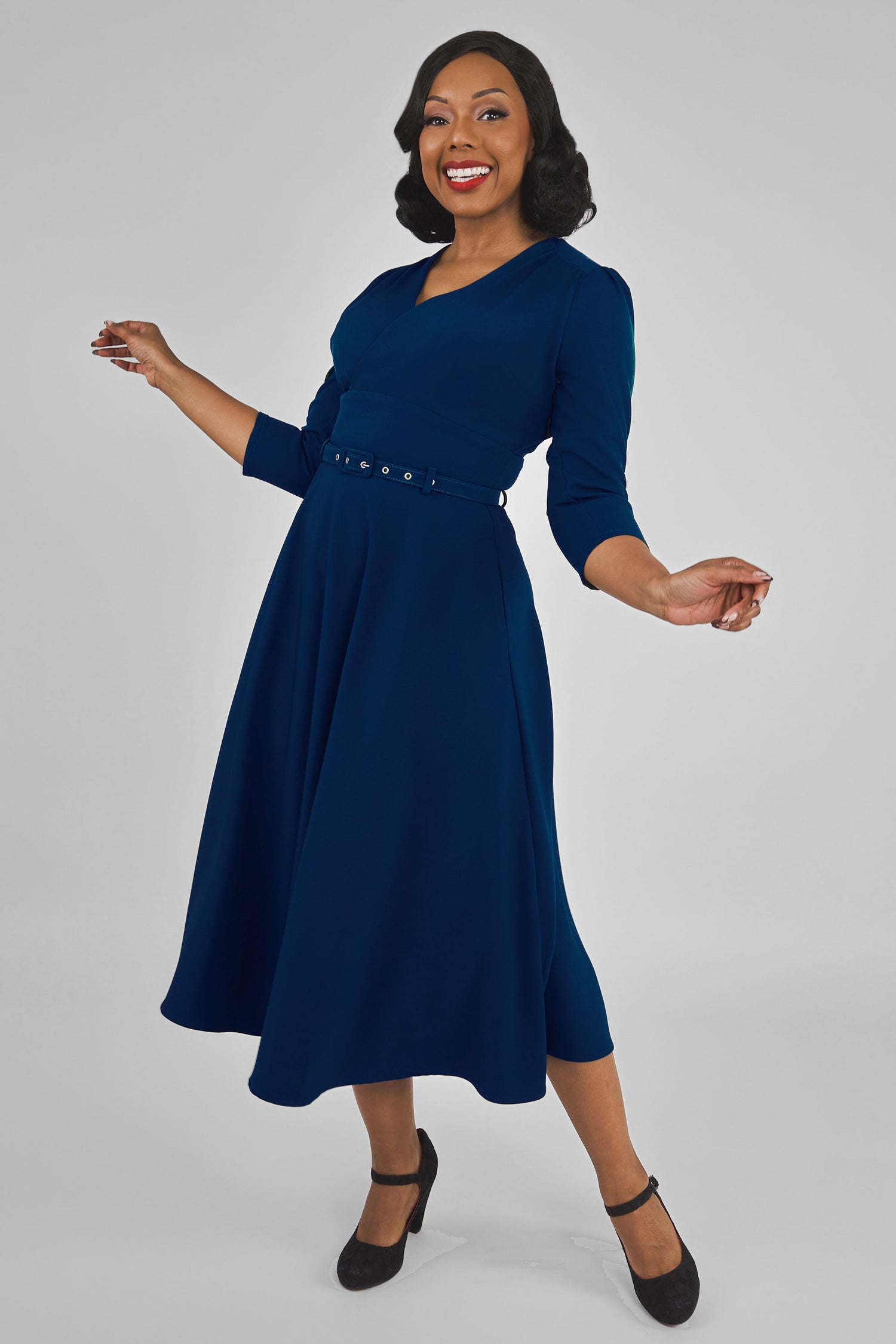 Marcella Flared Dress | Collectif Vintage Marcella Flared Dress | Collectif Vintage