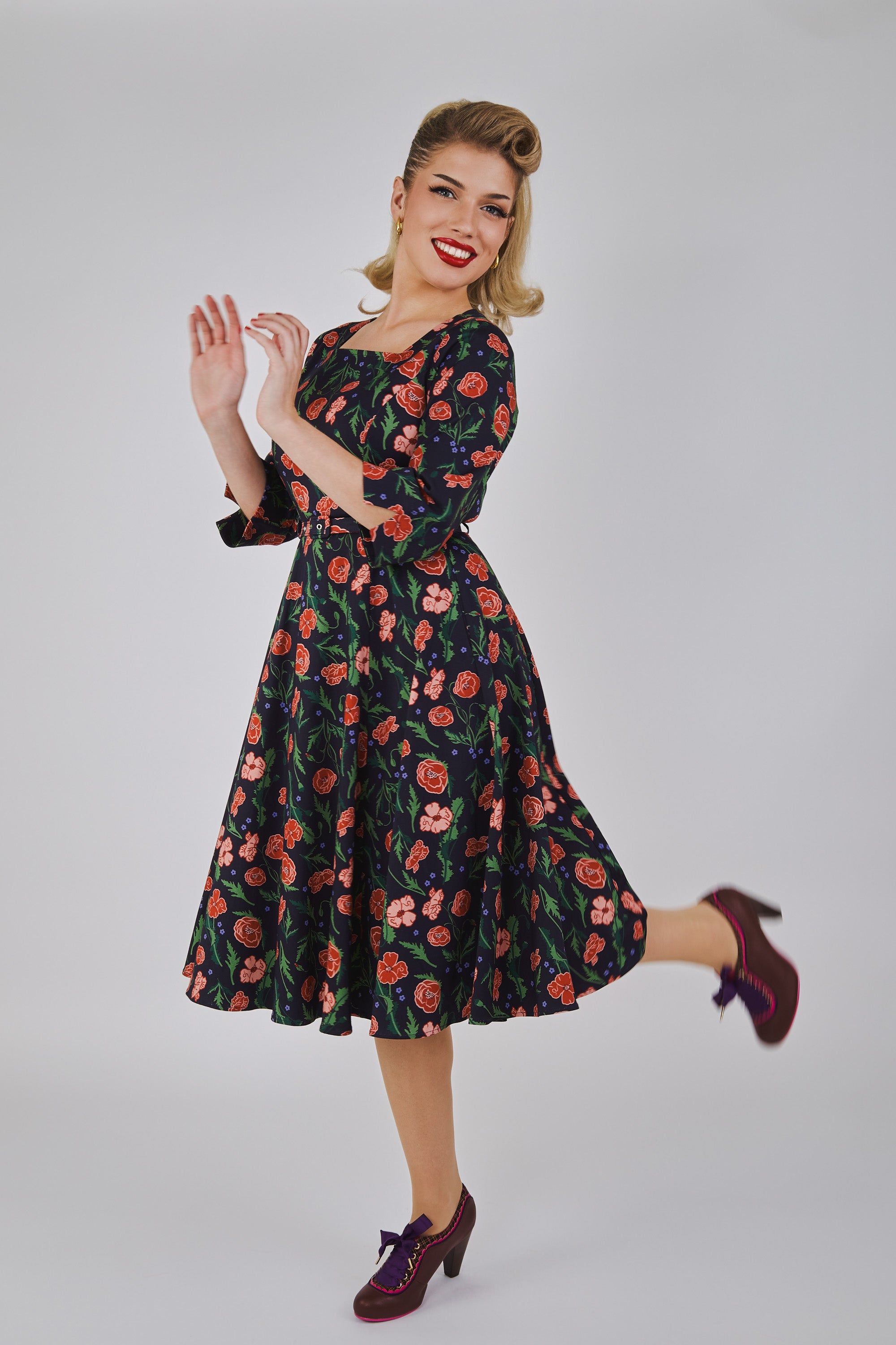 Suze Poppy Swing Dress