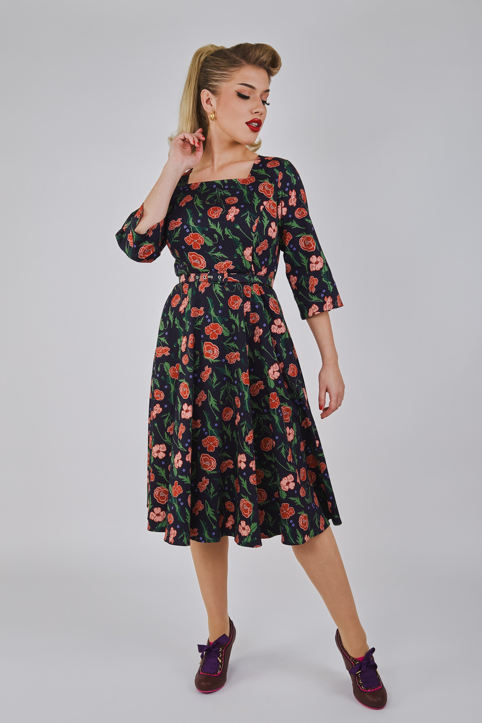Suze Poppy Swing Dress