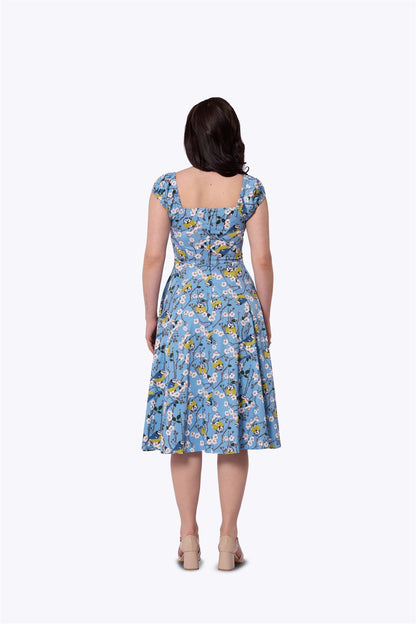 Dolores Blossom Birds Doll Dress