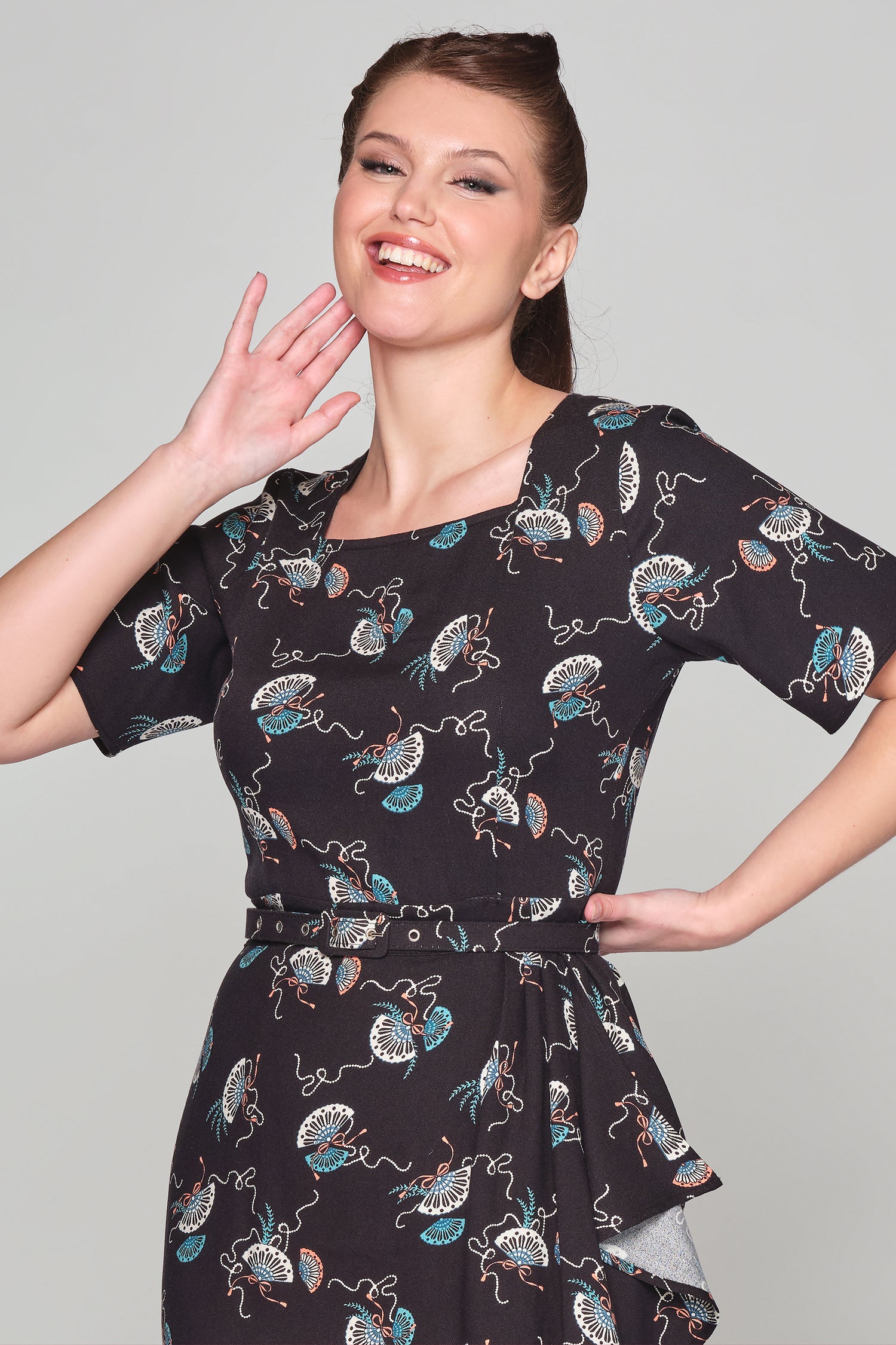 Anastasia Fan-tastic Waterfall Dress Anastasia Fan-tastic Waterfall Dress