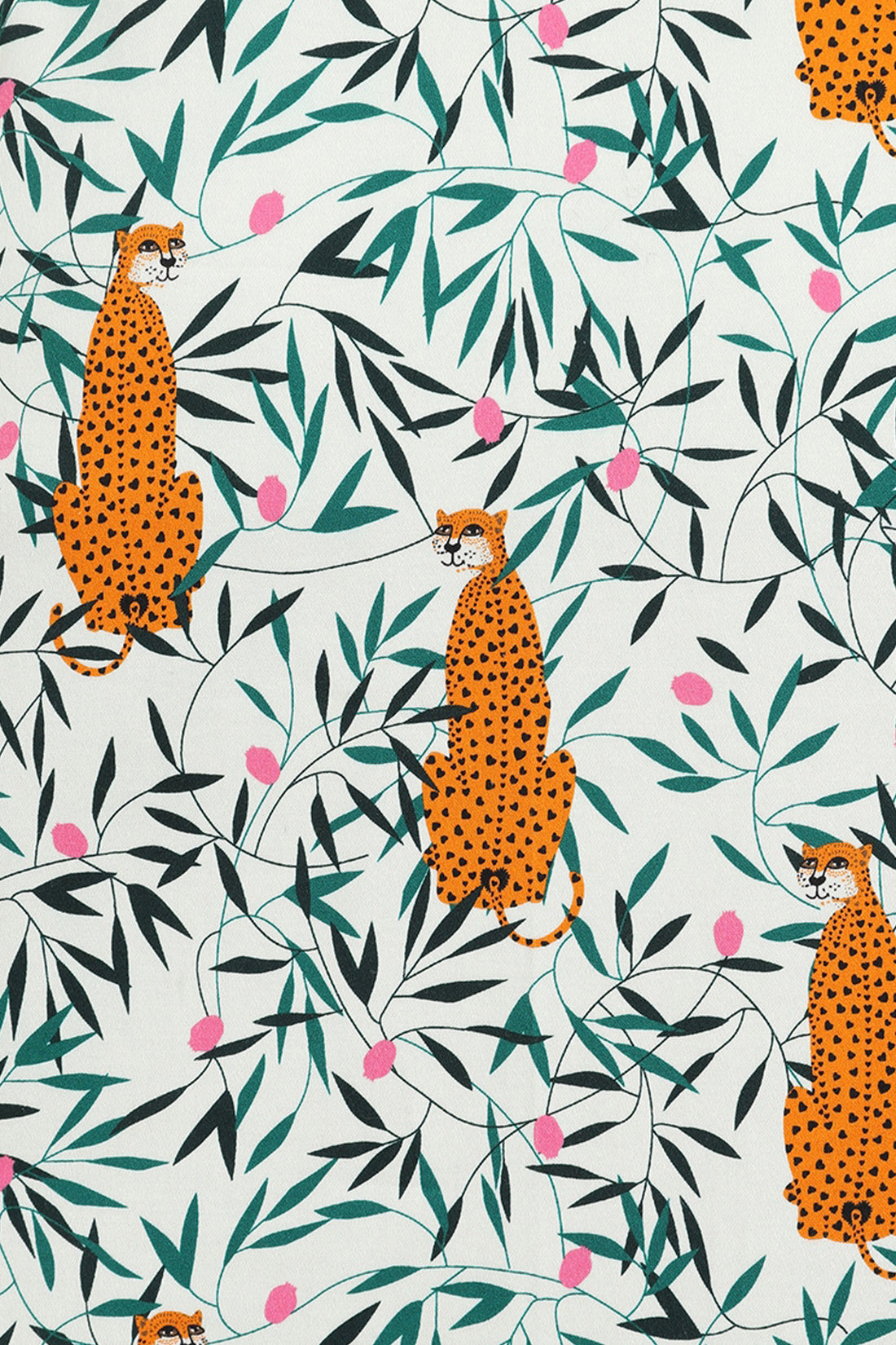 Nia Tropical Leopard Dress