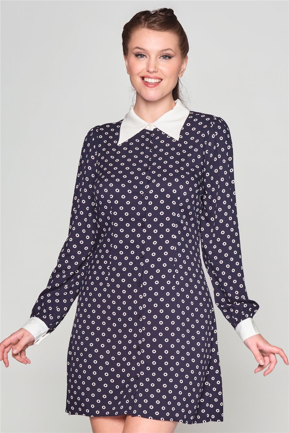 Annabelle Polka Dress
