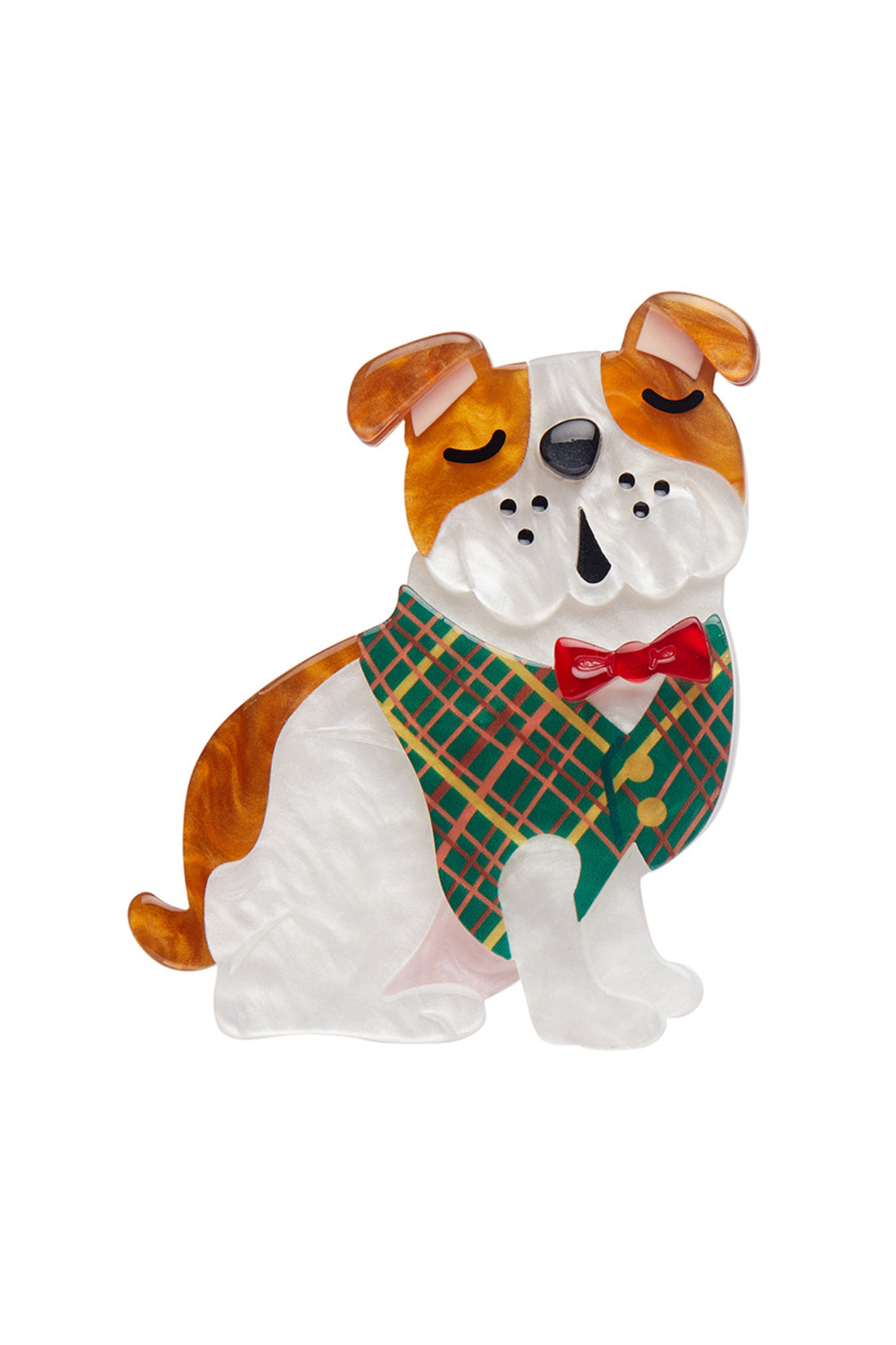 Erstwilder Barney The British Bulldog Brooch