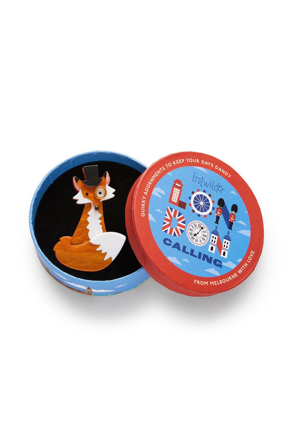 Erstwilder Felix The Fox Brooch