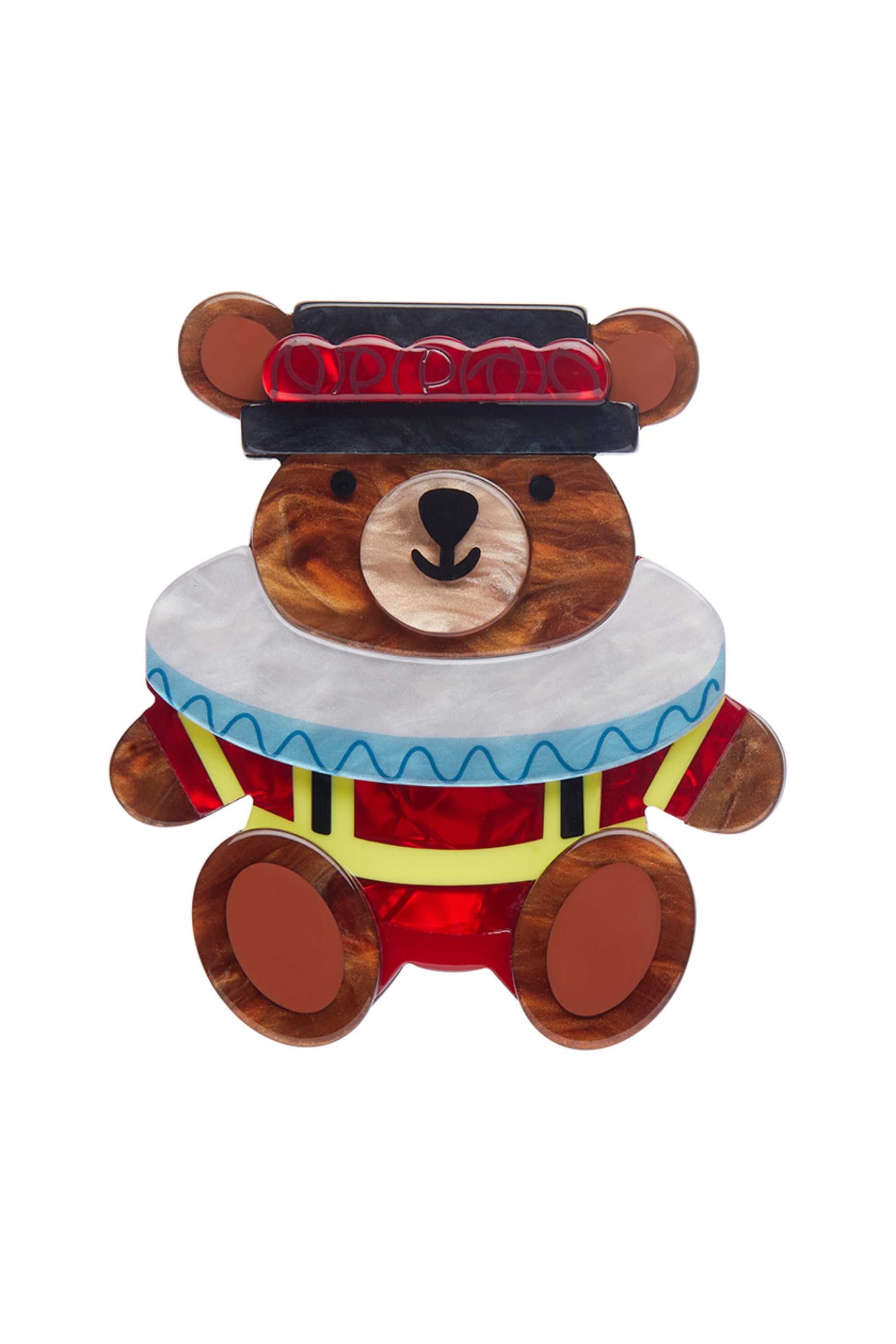 Erstwilder Teddy Yeoman Brooch