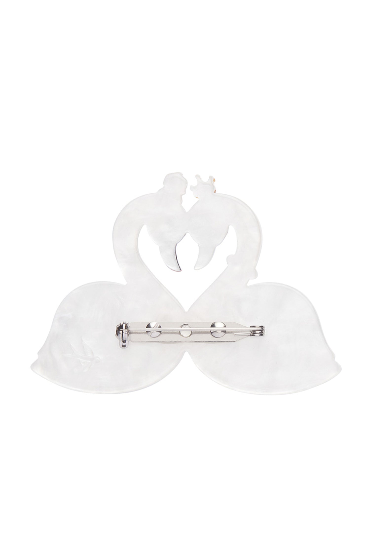 Erstwilder Swan Love Brooch