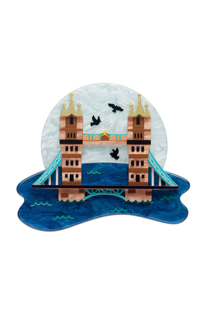 Erstwilder Tower Bridge Brooch