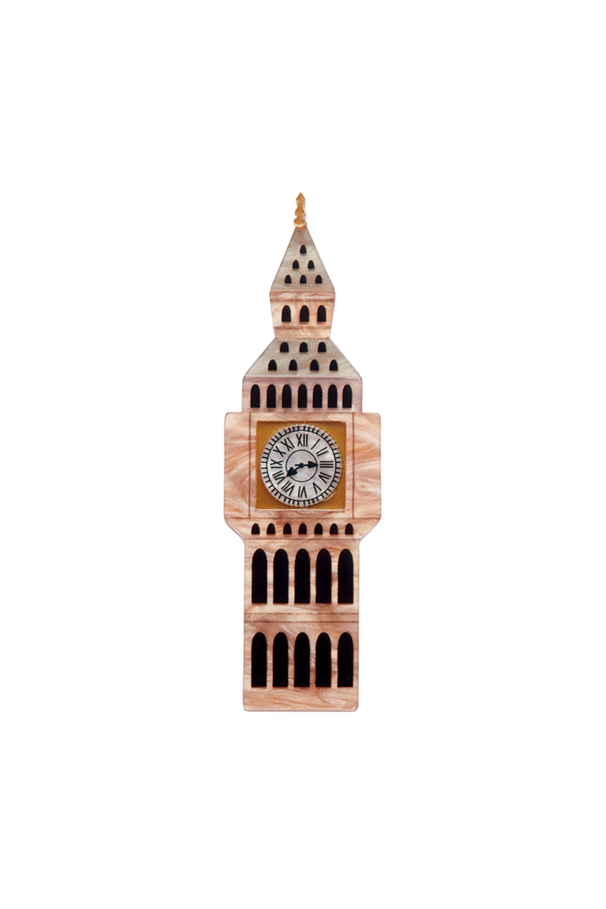 Erstwilder Big Ben Brooch