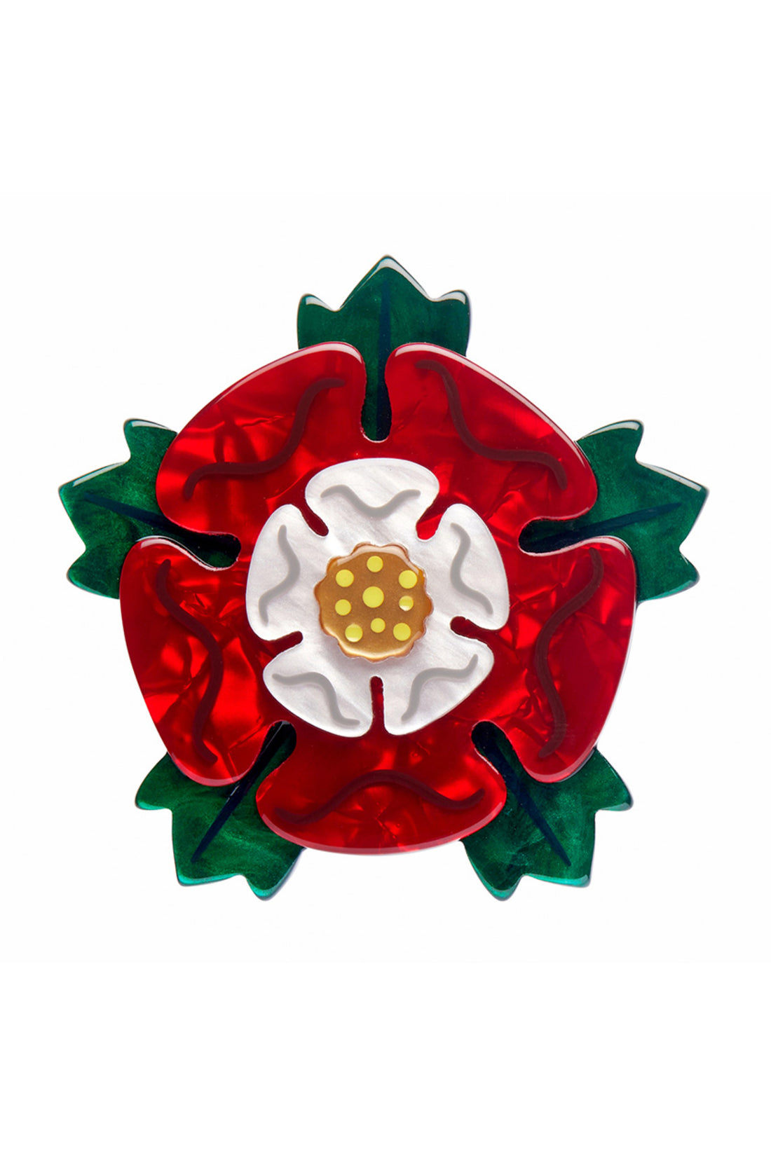Erstwilder Tudor Rose Brooch
