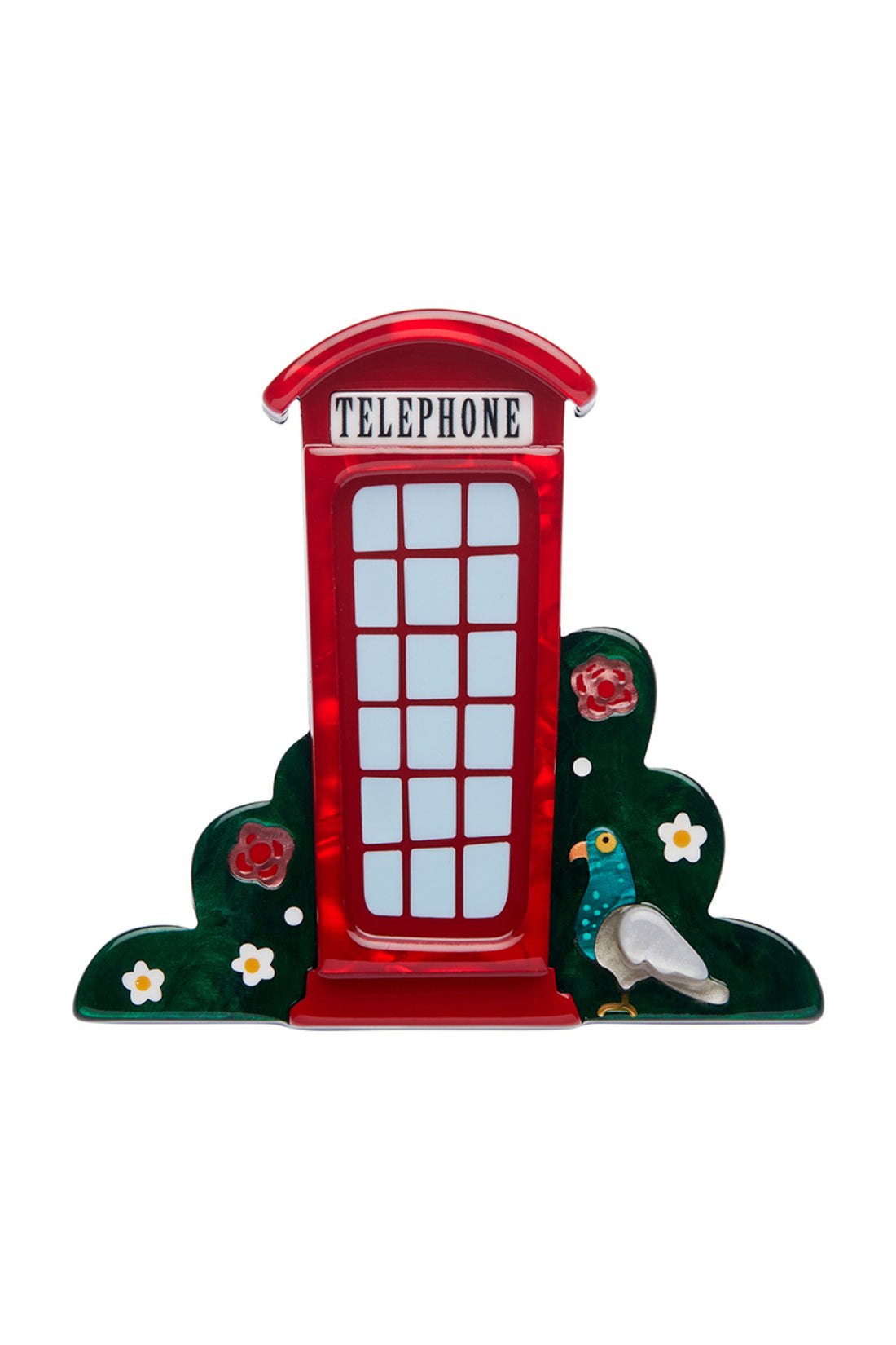 Erstwilder London Calling Brooch