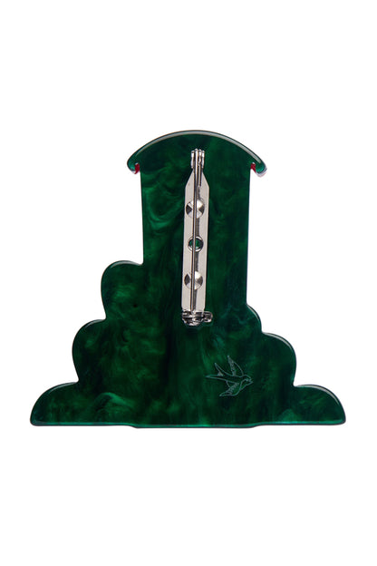 Erstwilder London Calling Brooch