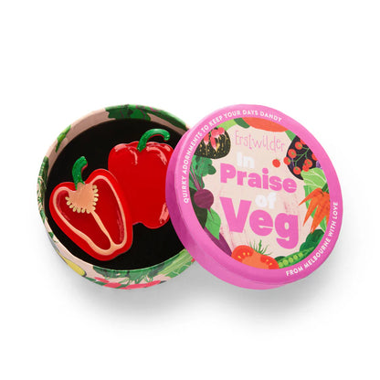 Capsıcum Crush Brooch