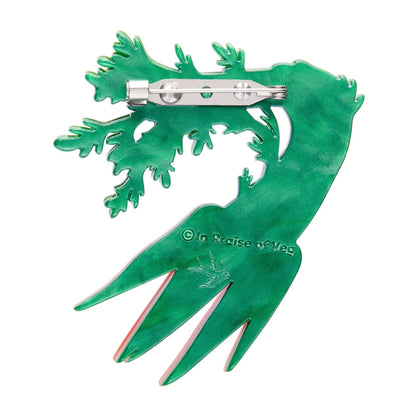 Carrot Topper Brooch