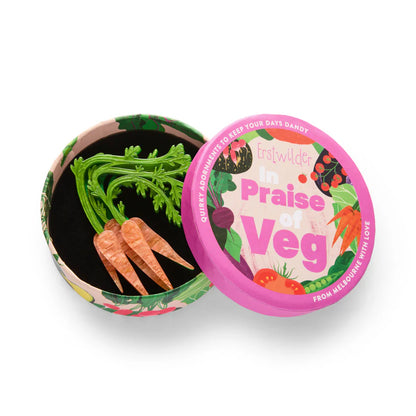 Carrot Topper Brooch