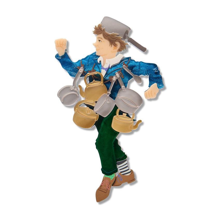 Erstwilder Saucepan Man Brooch