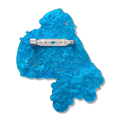 Erstwilder Dame Washalot Brooch