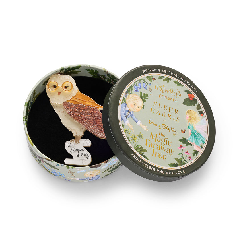 Erstwilder Barny Owl Brooch