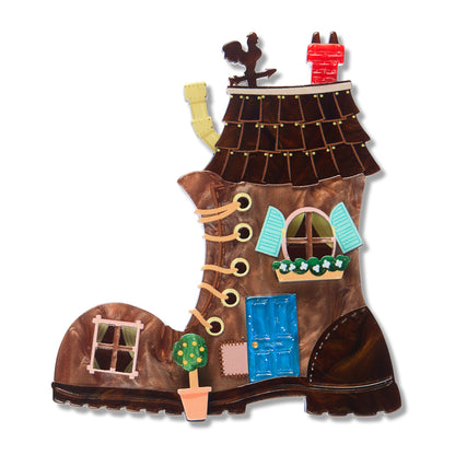 Erstwilder Shoe House Brooch