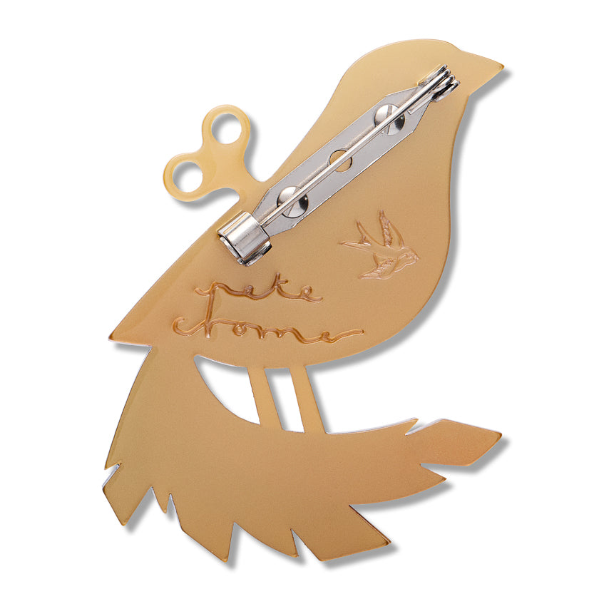 The Wind Up Brooch