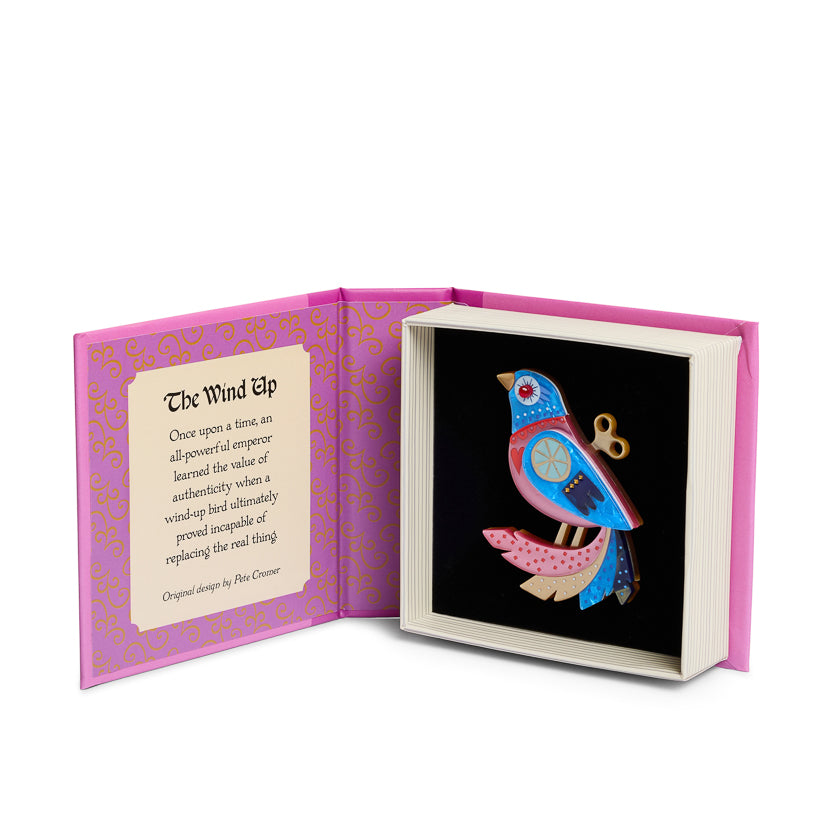 The Wind Up Brooch