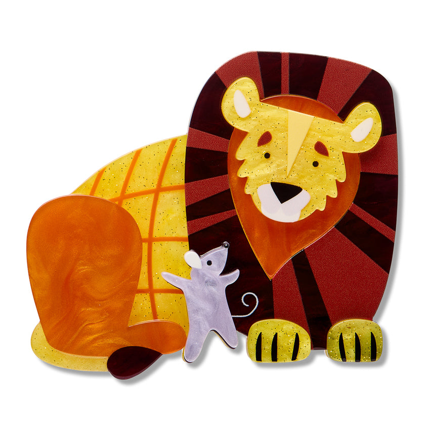 Unlikely Associates Brooch