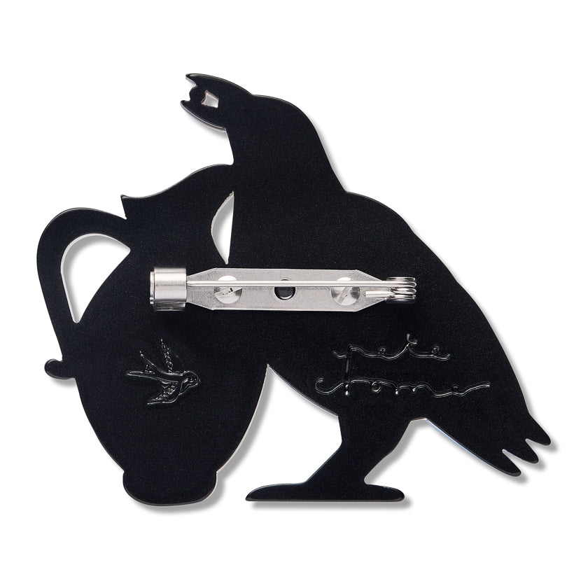 Thirsty Work Brooch