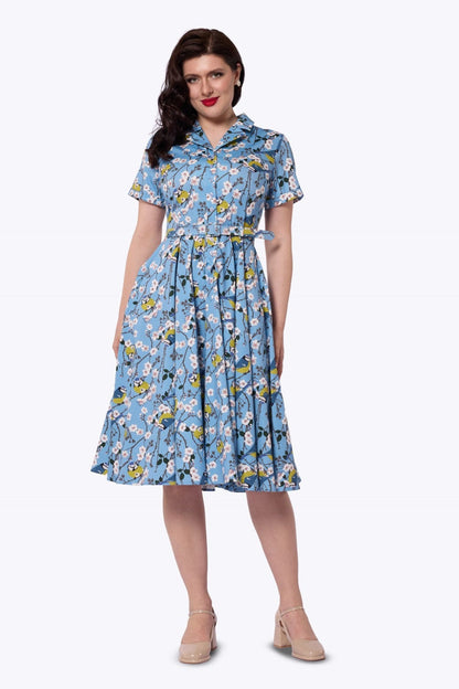 Caterina Blossom Swing Dress