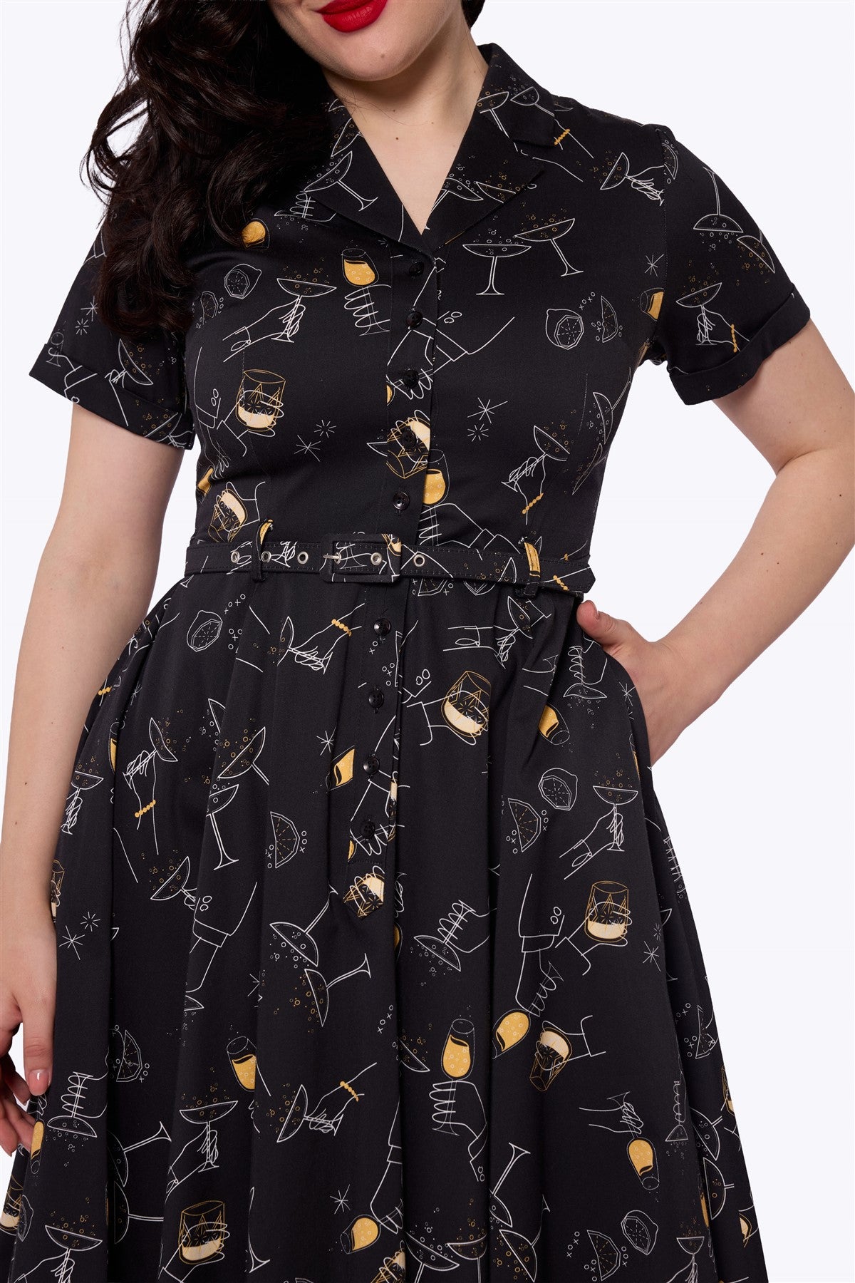 Caterina Cheers! Swing Dress