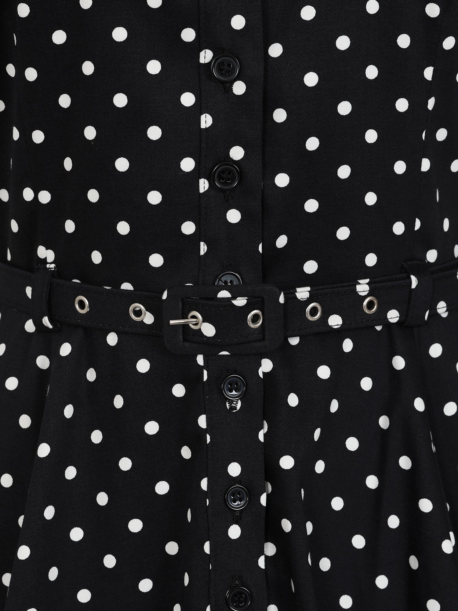 Caterina Polka Swing Dress