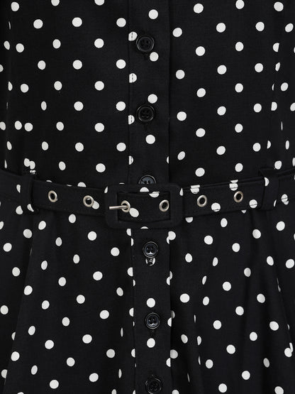 Caterina Polka Swing Dress