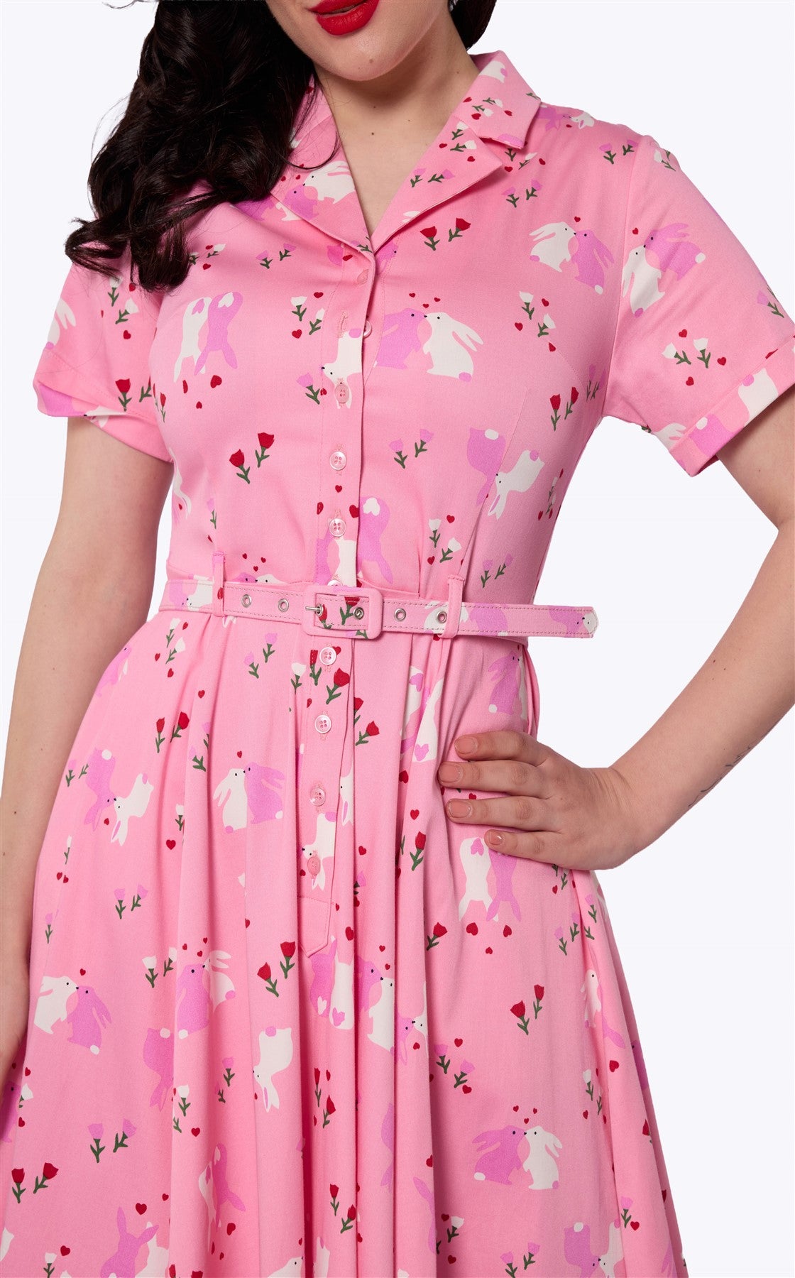 Caterina Some Bunny To Love Swing Dress