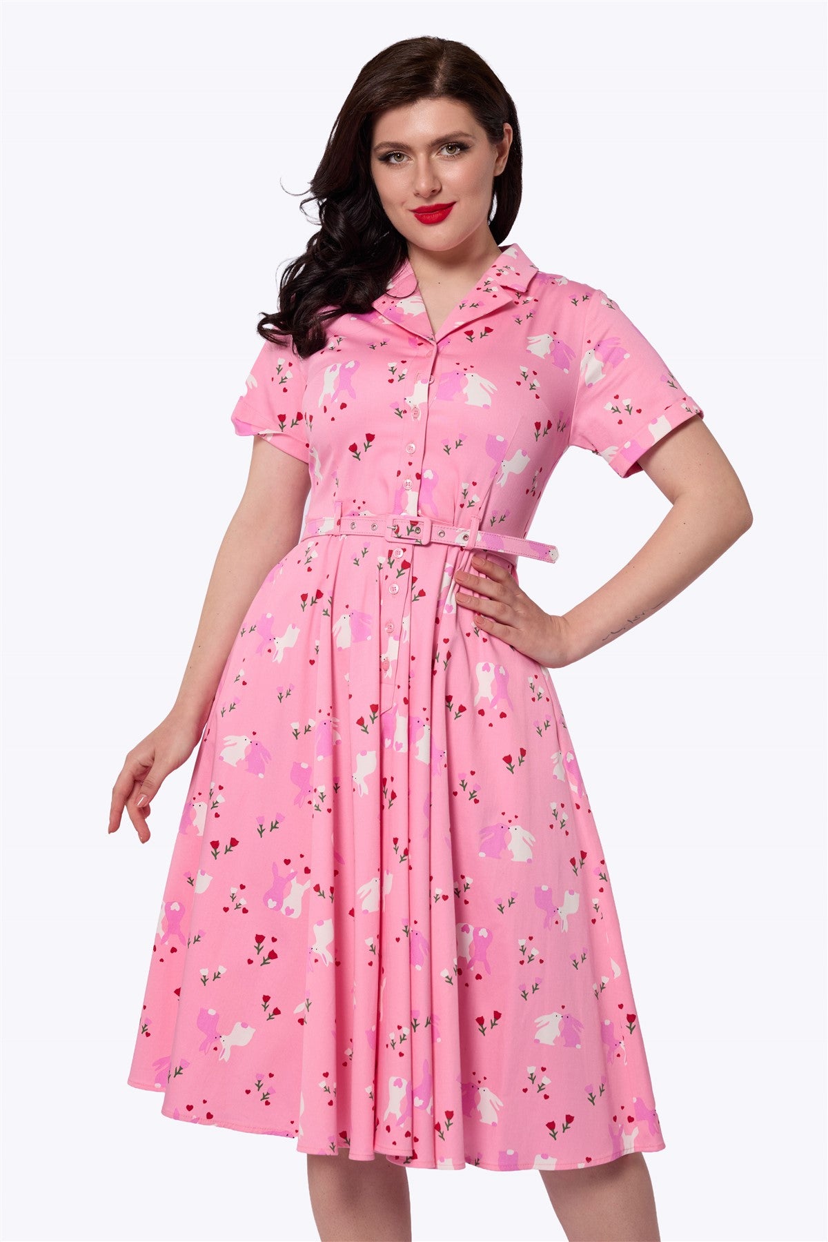 Caterina Some Bunny To Love Swing Dress