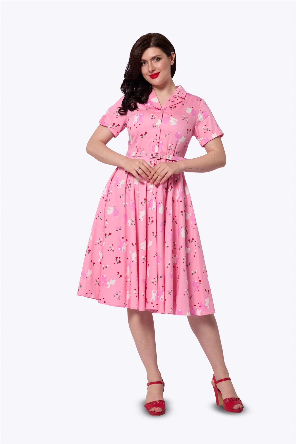 Caterina Some Bunny To Love Swing Dress