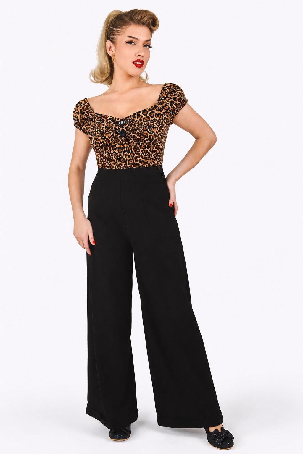 Dolores Leopard Top