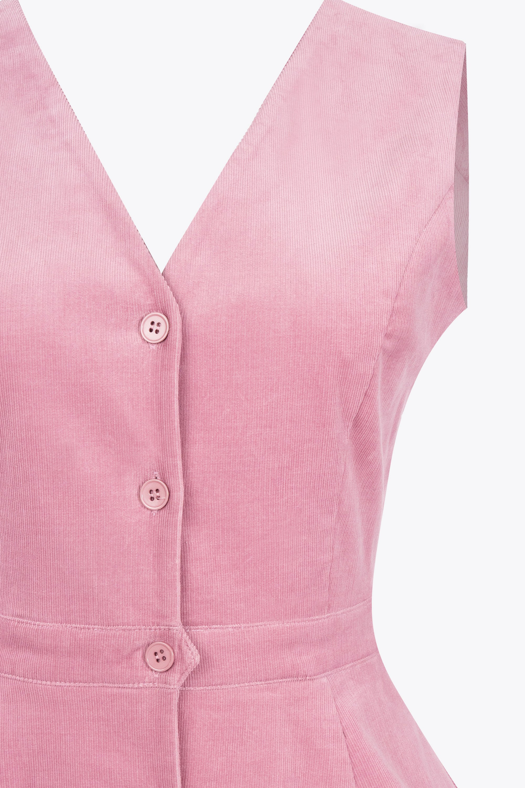 Stella Corduroy Pinafore Dress