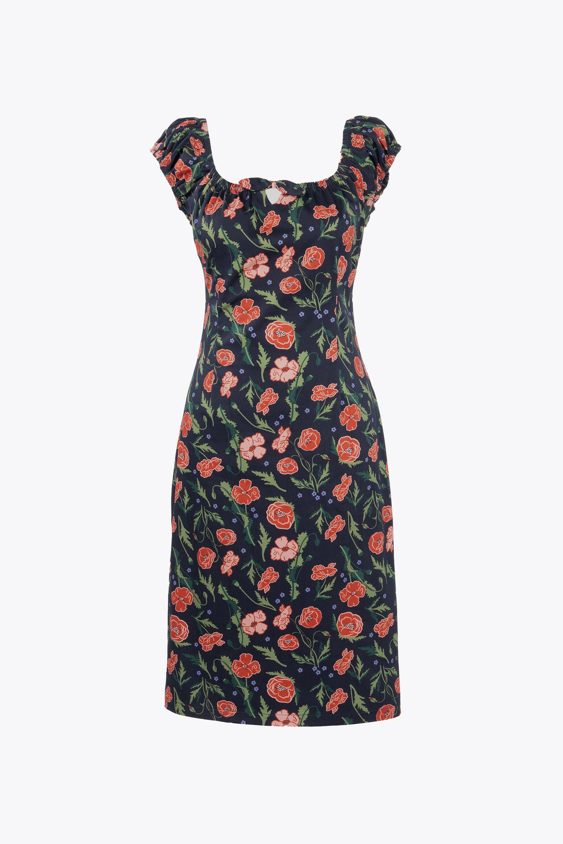 Lorena Poppy Pencil Dress
