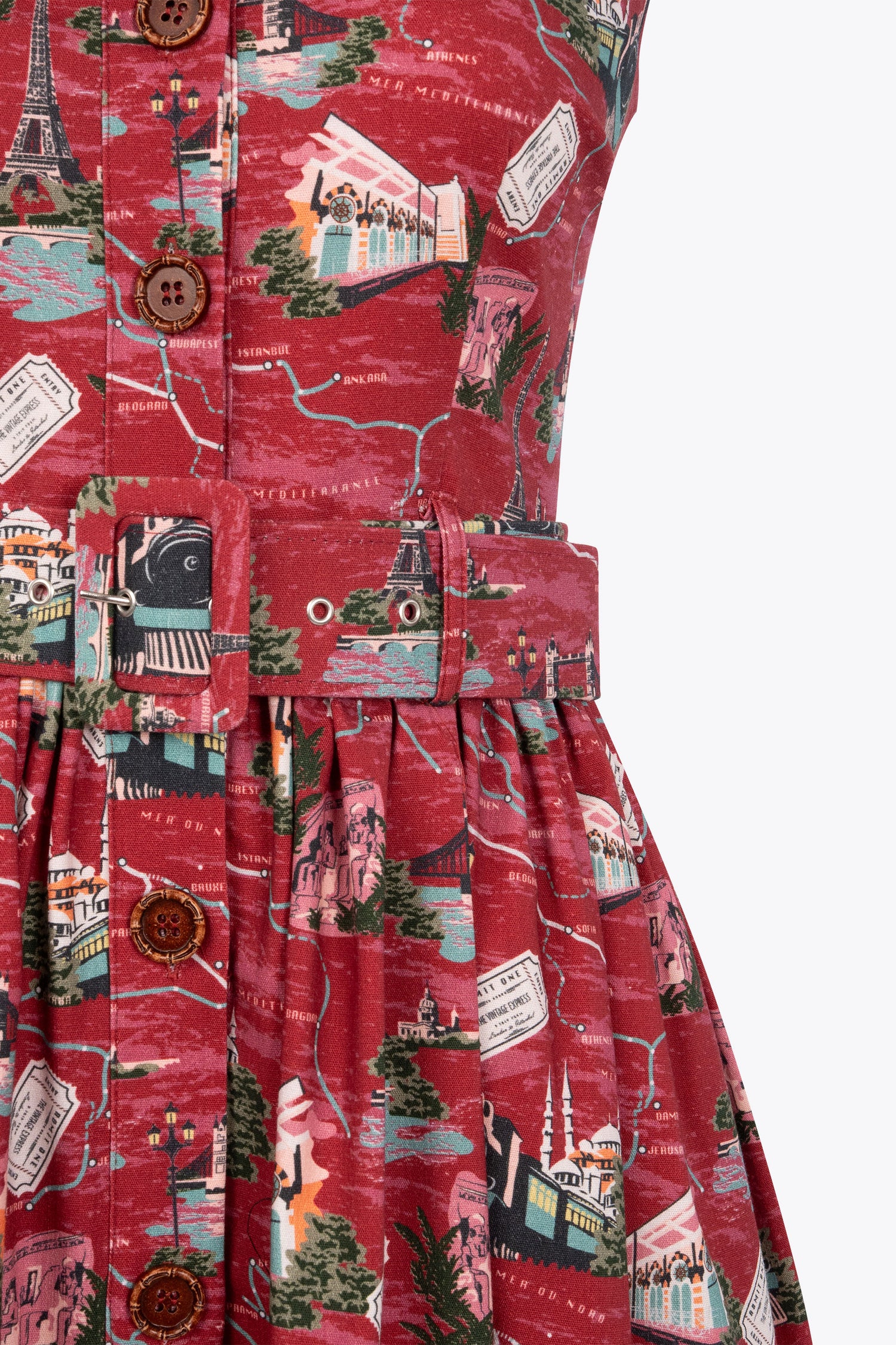 Polly Vintage Express Swing Dress Polly Vintage Express Swing Dress