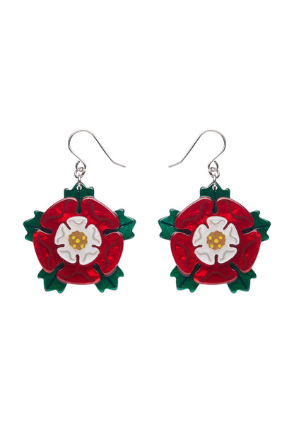 Erstwilder Tudor Rose Drop Earrings