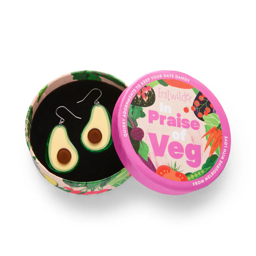 Avocado Affair Drop Earrings