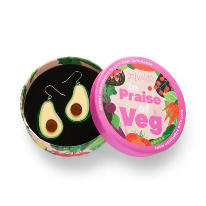 Avocado Affair Drop Earrings